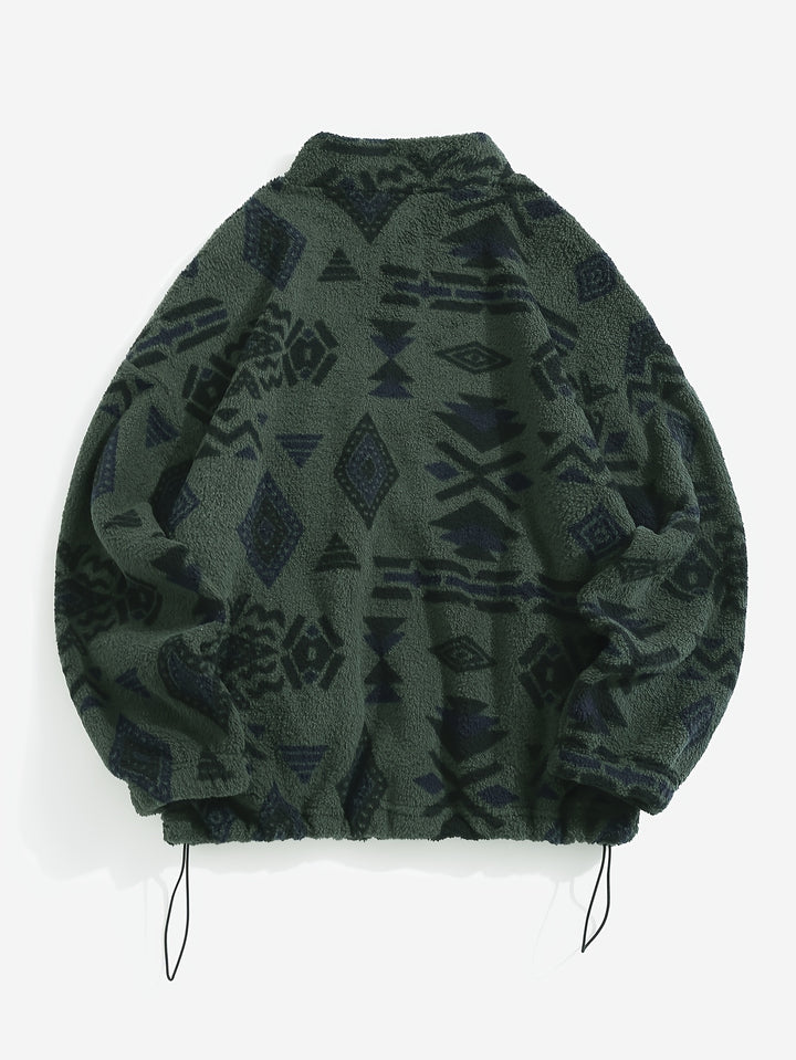 Noelle | Patterned Zip-Up Jacket