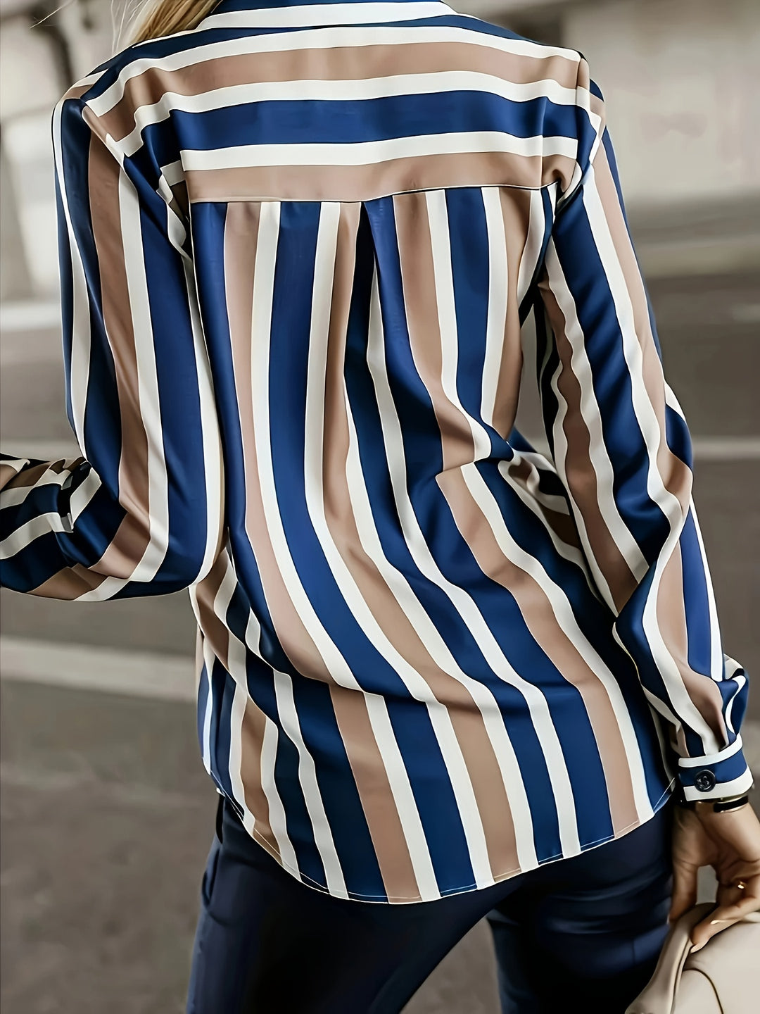Romilly | Refined Striped Button-Up Shirt