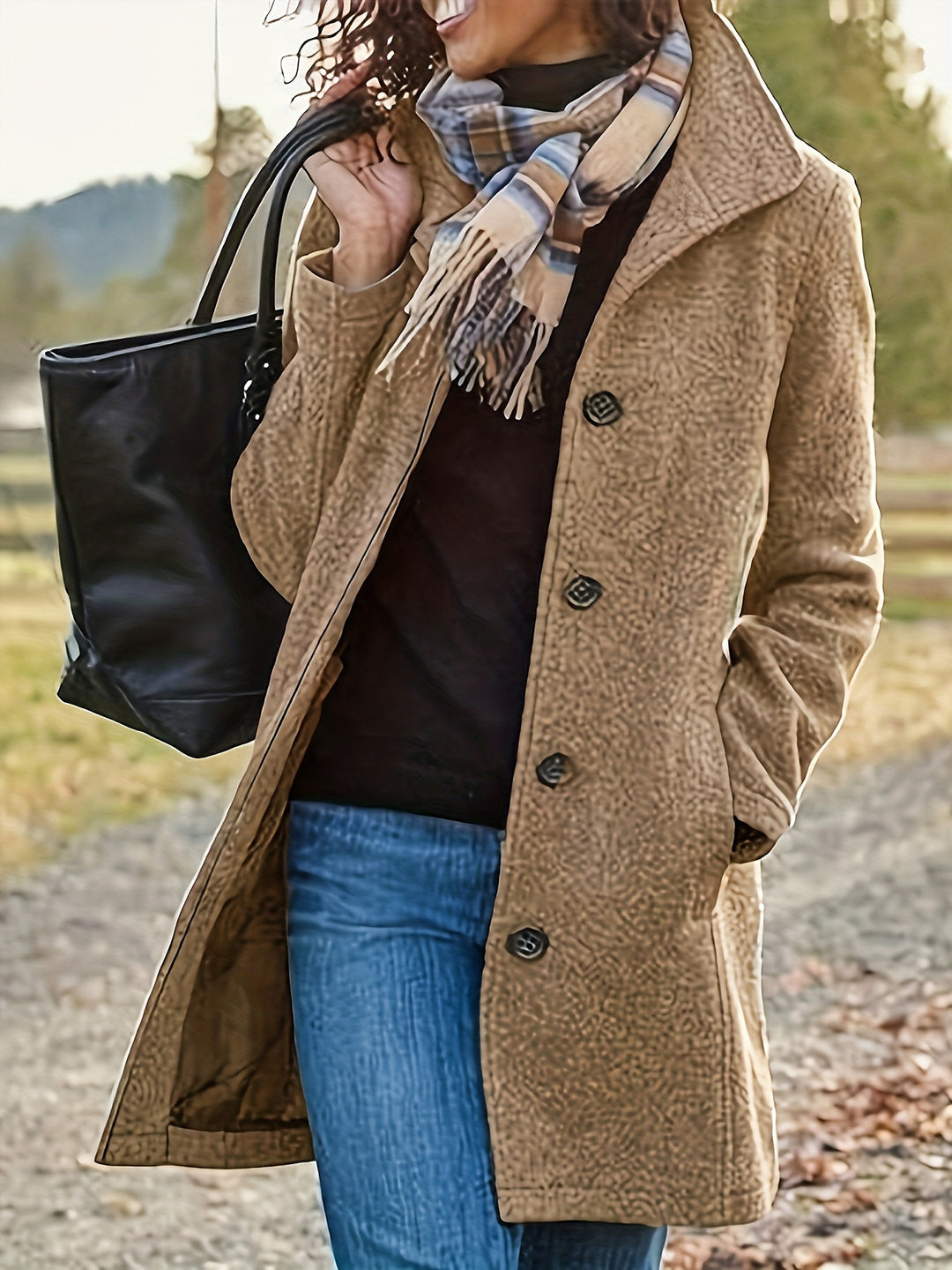 Margaret | Structured Mid-Length Coat