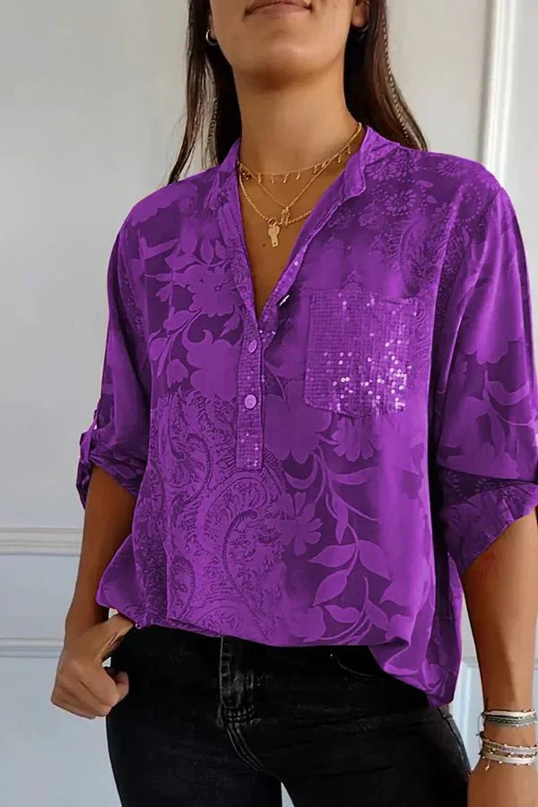 Margaux | Refined Button-Up Blouse
