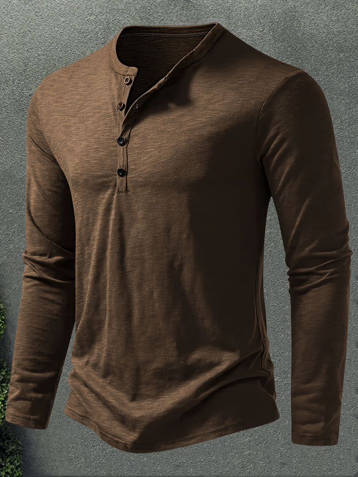Marshall | Refined Long-Sleeve Henley