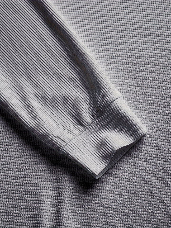 Barnaby | Textured Elbow-Patch Jumper
