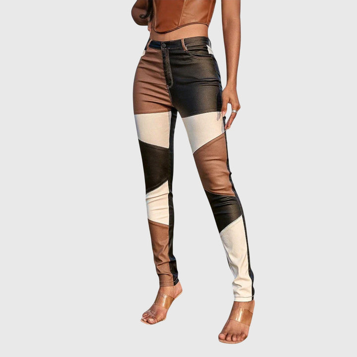 Tatum | Sculpted Panel Skinny Pants