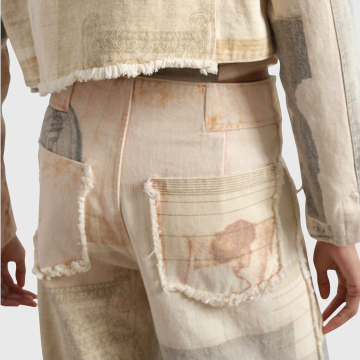 Annabel | Artful Wide-Leg Trousers