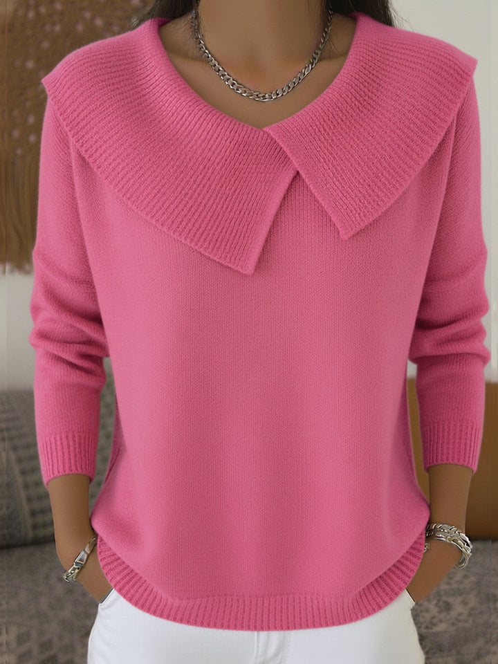 Wynne | Soft Statement-Collar Jumper
