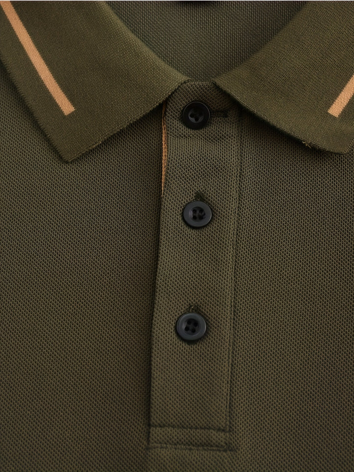 Russell | Refined Long-Sleeve Polo Shirt