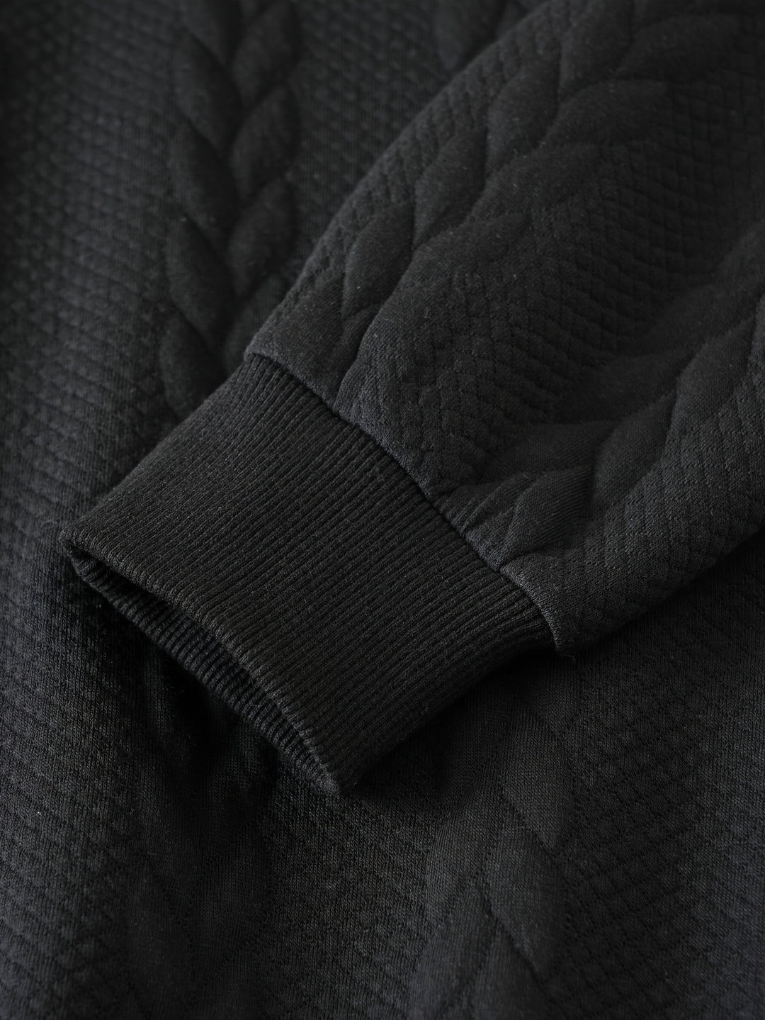 Harvey | Textured Half-Zip Pullover