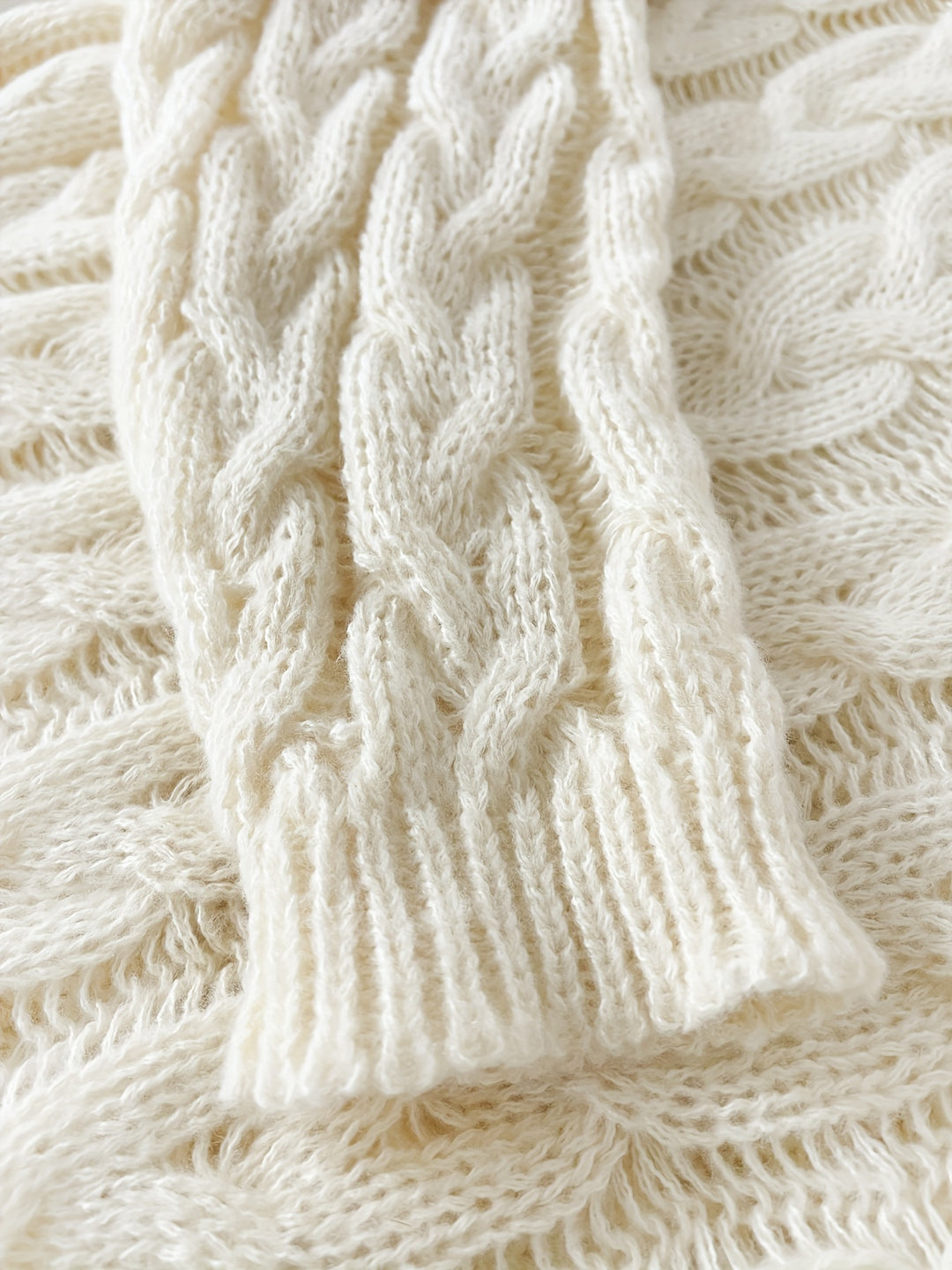 Coralee | Relaxed Cable-Knit Sweater