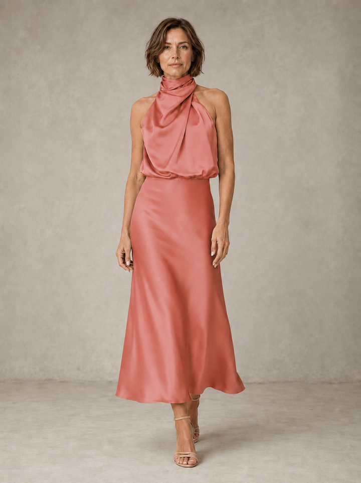 Adaline | Halter Evening Dress