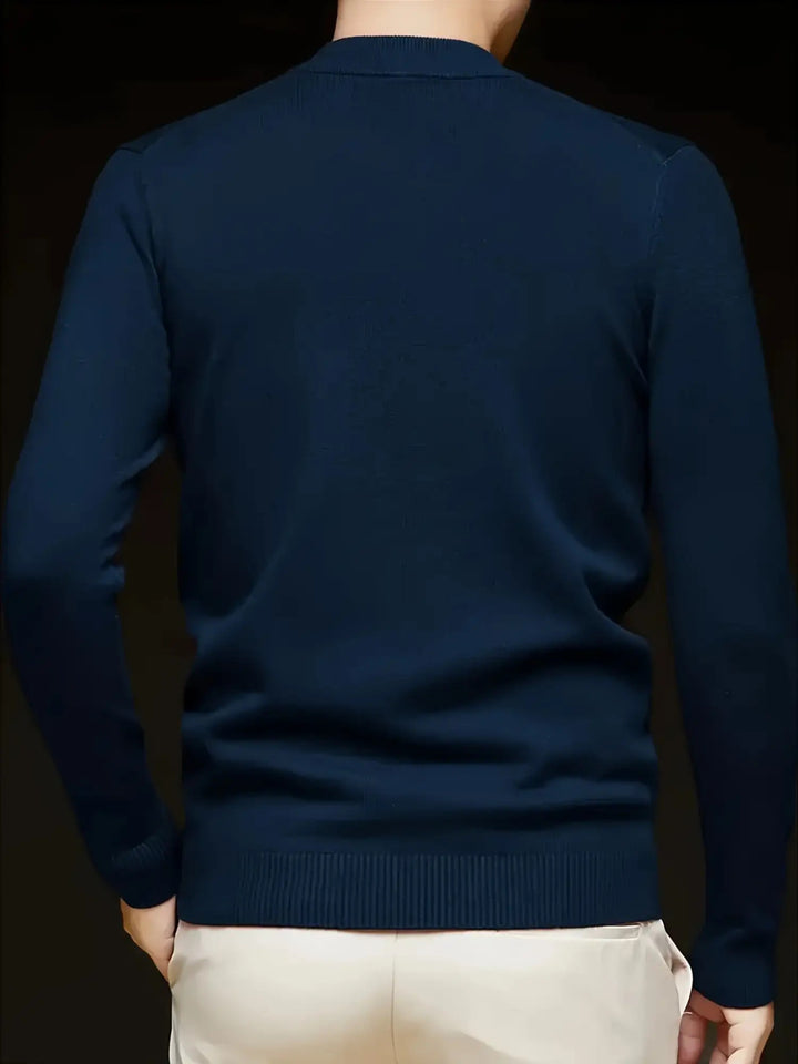 Emmett | Refined Mock Neck Sweater