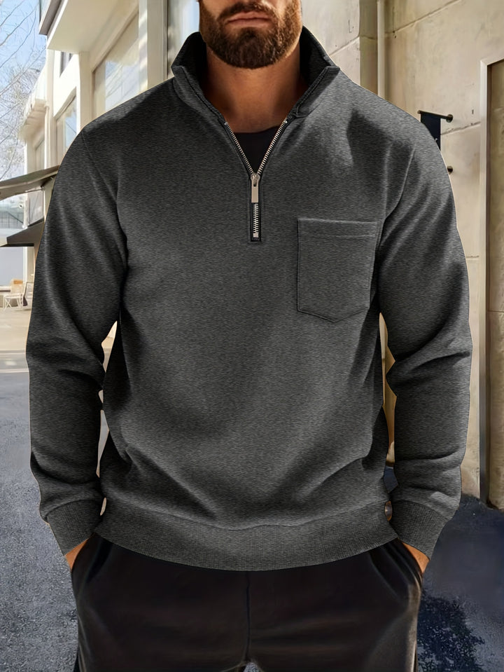 Graham | Refined Half-Zip Pullover