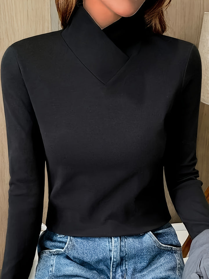Lydia | Elegant V-Neck Top