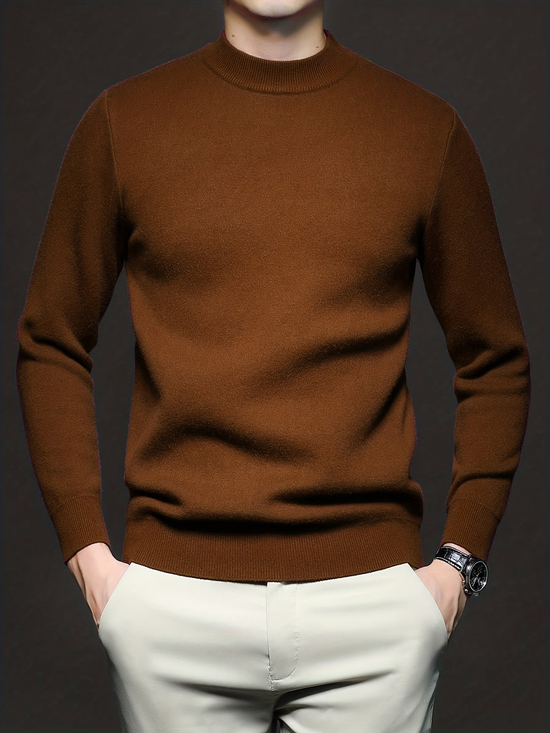 Rowan | High-Neck Comfort Pullover