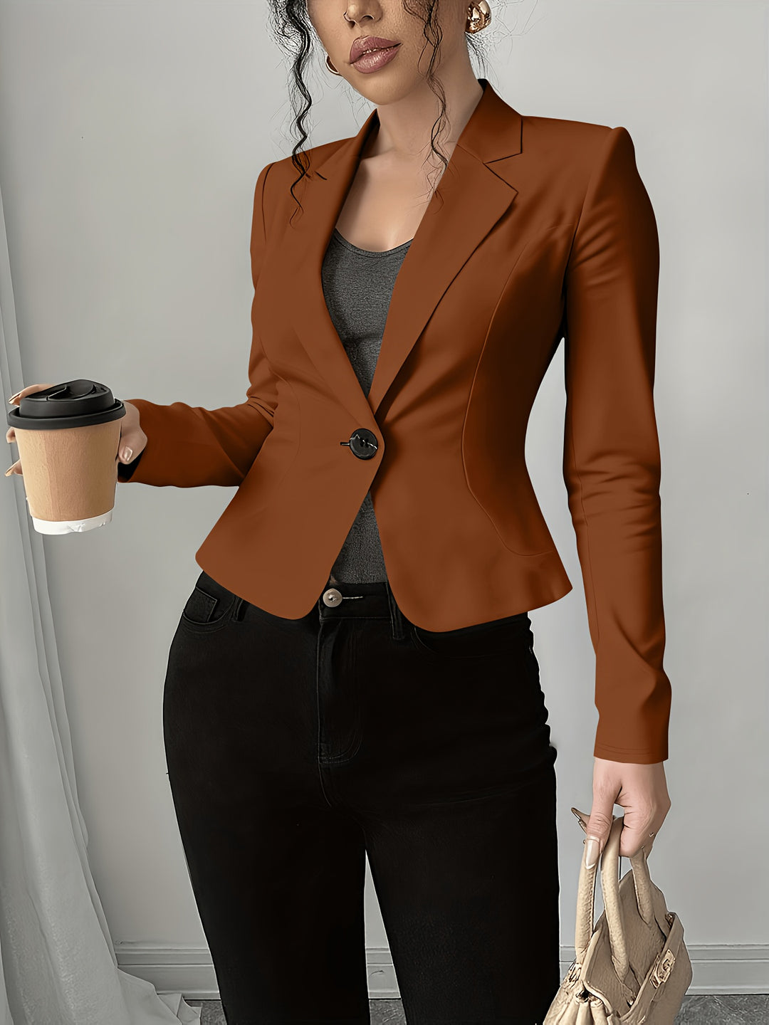 Cora | Tailored Single-Button Blazer