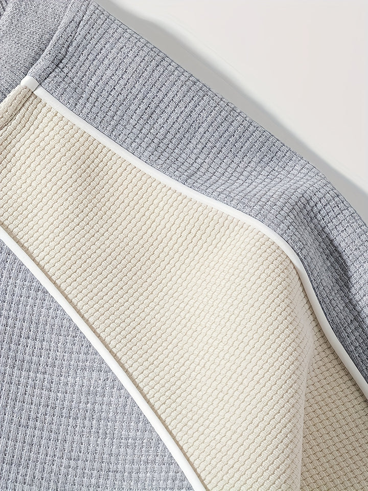 Elliot | Colour-Block Crew Neck Sweatshirt