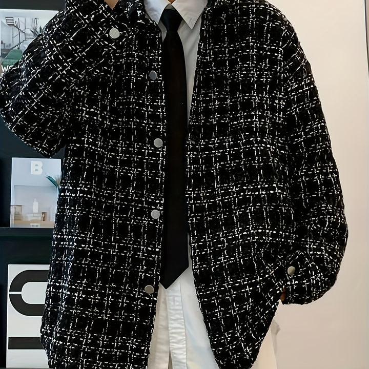 Bennett | Textured Check Shirt Jacket