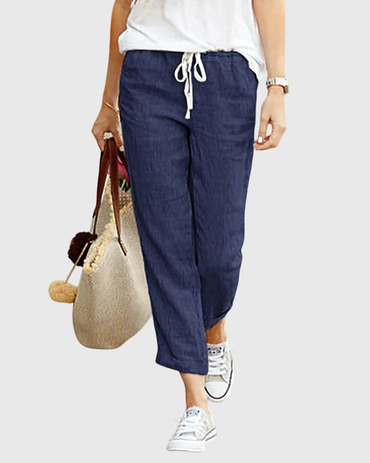Yvette | Relaxed Drawstring Trousers