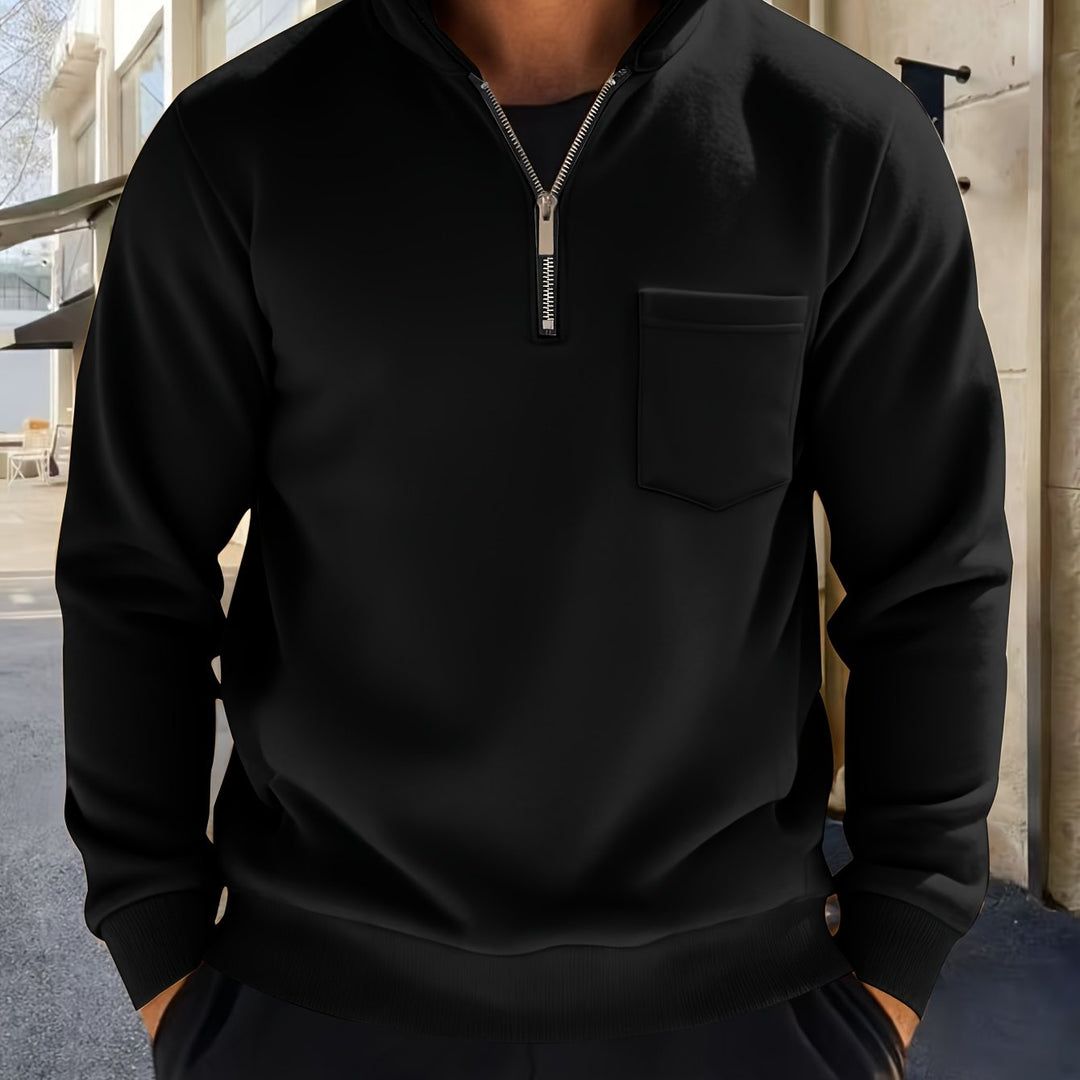 Graham | Refined Half-Zip Pullover