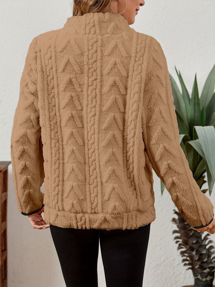 Juniper | Textured Half-Zip Pullover
