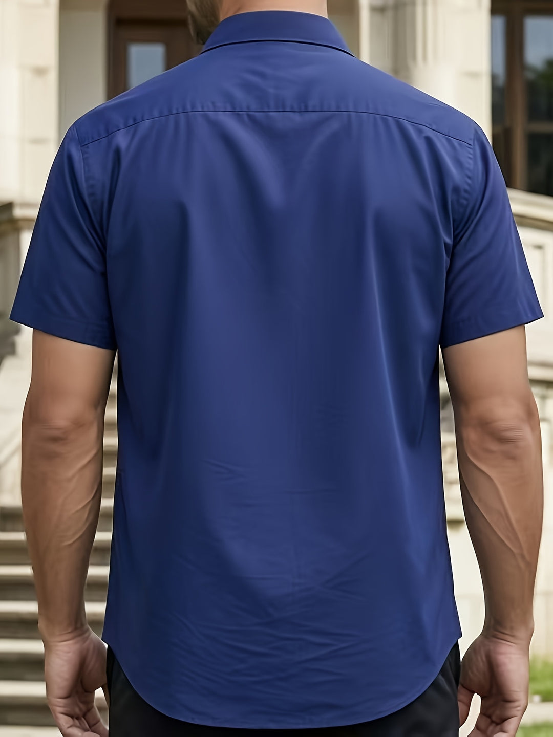Conrad | Panelled Short-Sleeve Shirt