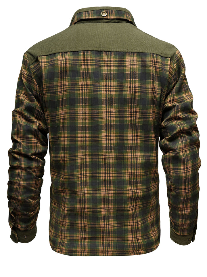 Garrett | Rugged Plaid Overshirt Jacket
