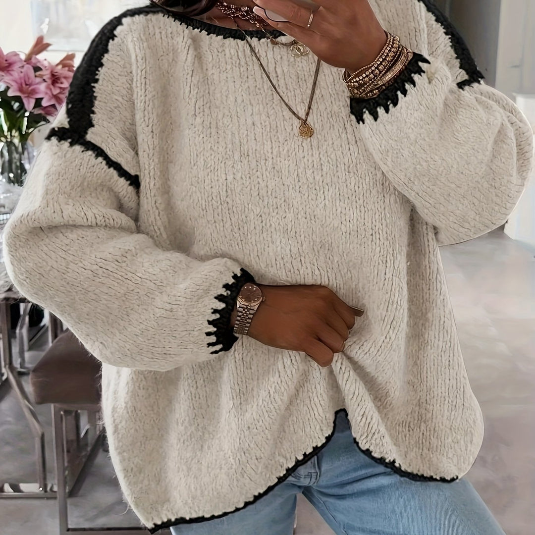 Marlene | Relaxed Boat Neck Sweater