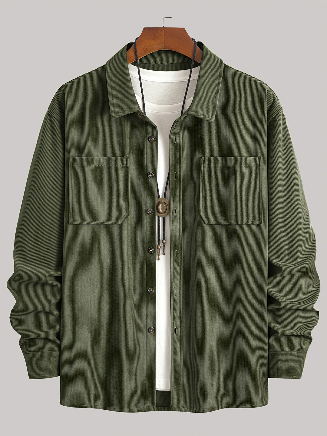 Dalton | Textured Ribbed Overshirt