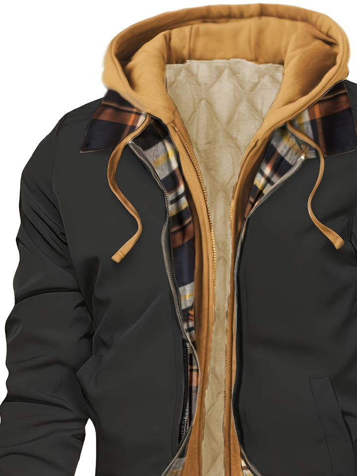 Everett | Insulated Hooded Zip Jacket