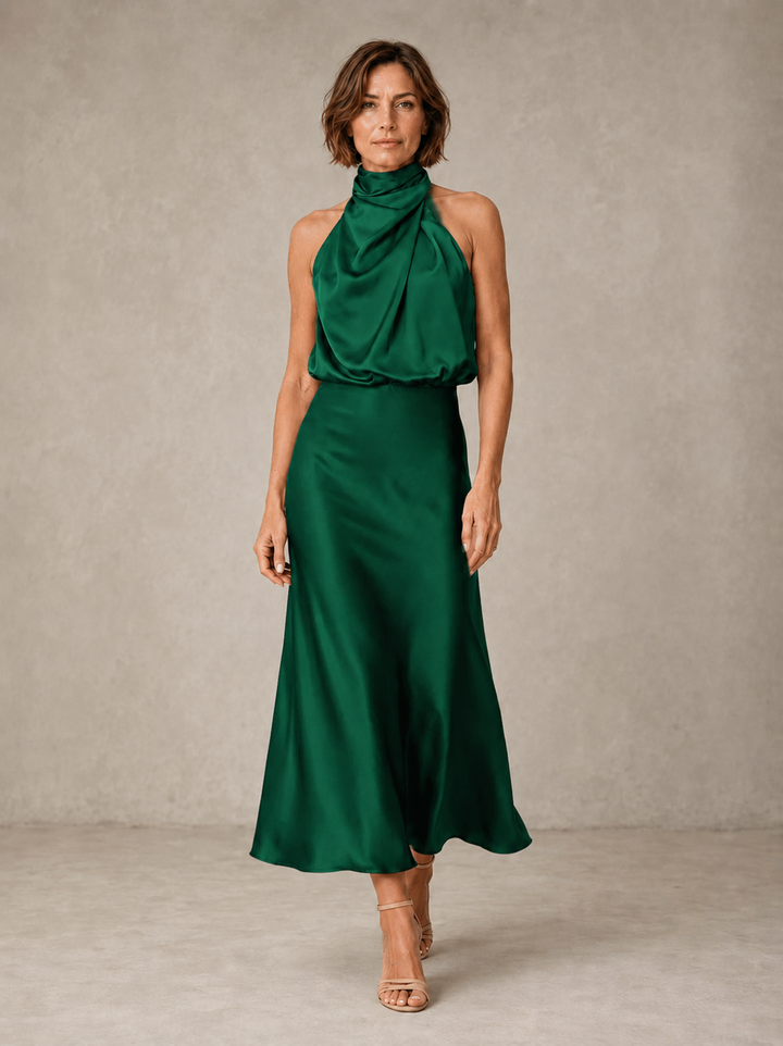 Adaline | Halter Evening Dress