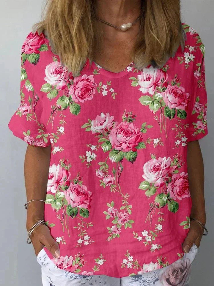 Gloria | Blooming Floral Top