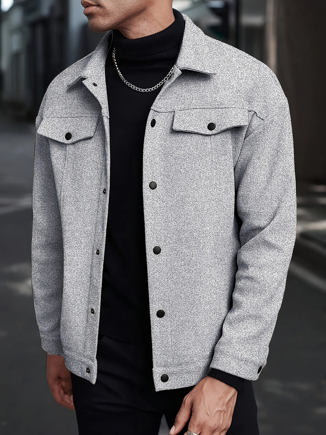 Nathaniel | Classic Button-Up Jacket