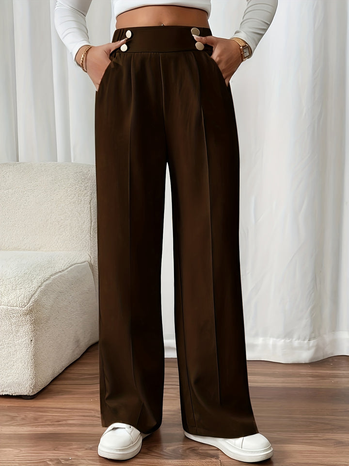 Amelia | Tailored Straight-Leg Trousers