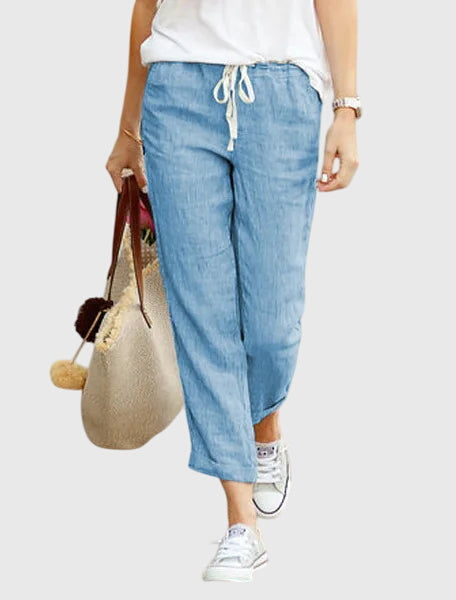 Yvette | Relaxed Drawstring Trousers
