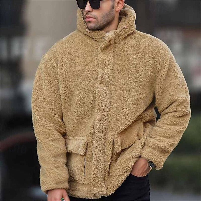 Fletcher | Hooded Sherpa Jacket