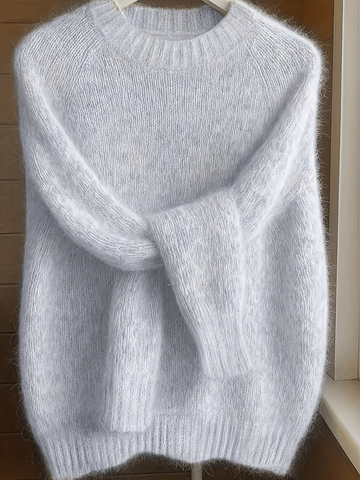 Camilla | Softly Textured Round-Neck Jumper