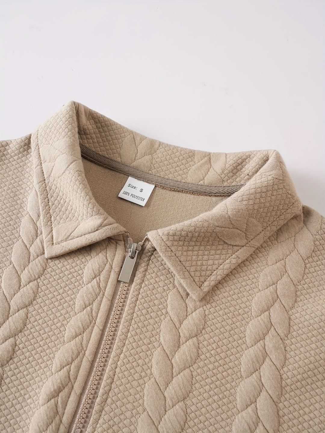 Harvey | Textured Half-Zip Pullover