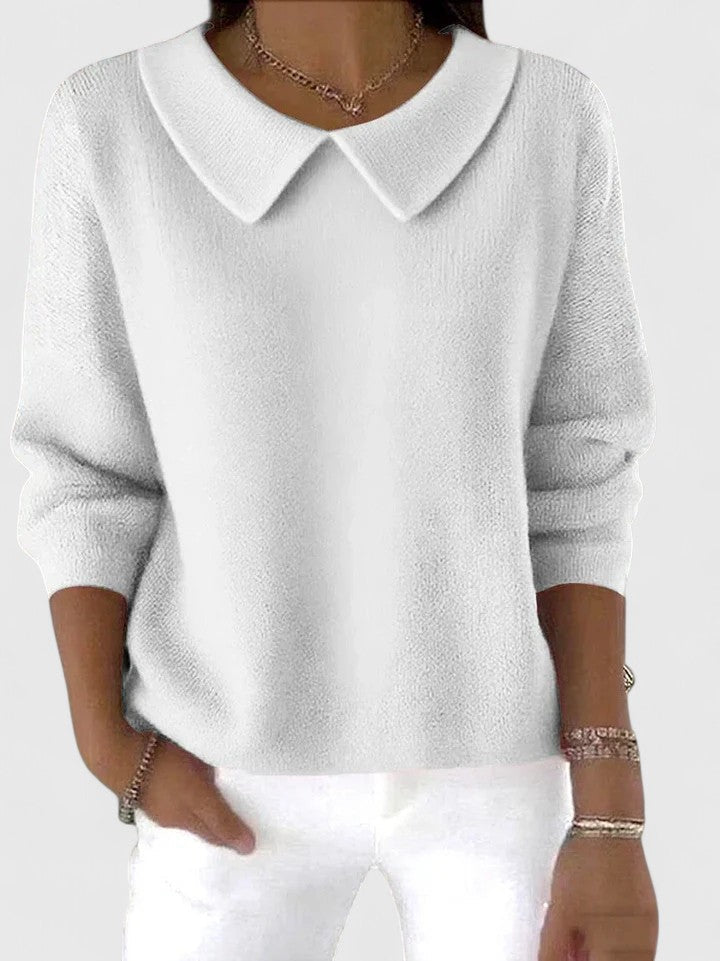 Imogen | Refined Collared Sweater