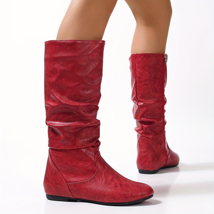 Felicity | Slouch Mid-Calf Boots