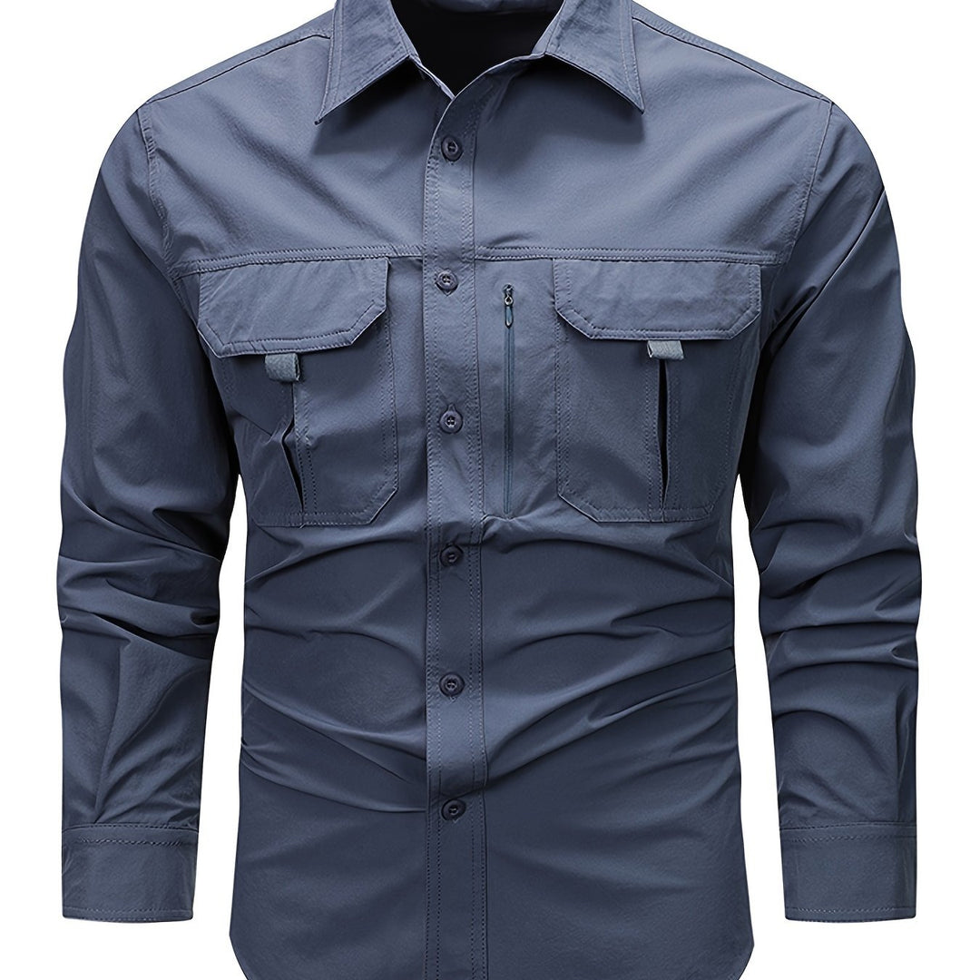 Landon | Utility Multi-Pocket Shirt