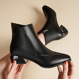 Rosaline | Pointed-Toe Ankle Boots