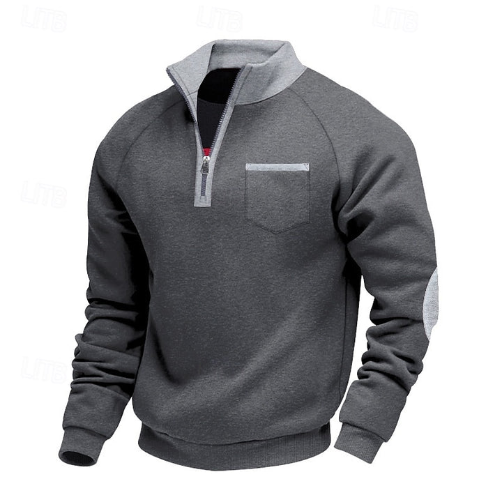 Warren | Quarter-Zip Pocket Sweatshirt