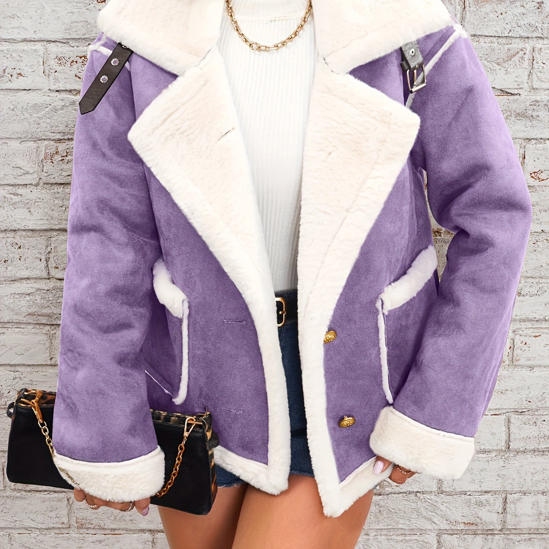 Cordelia | Cosy Shearling-Trim Jacket