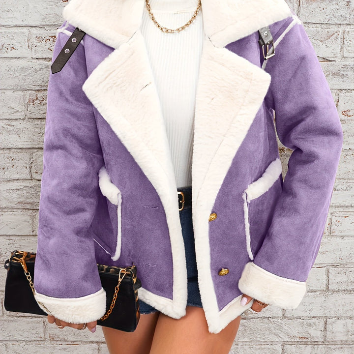 Cordelia | Cosy Shearling-Trim Jacket