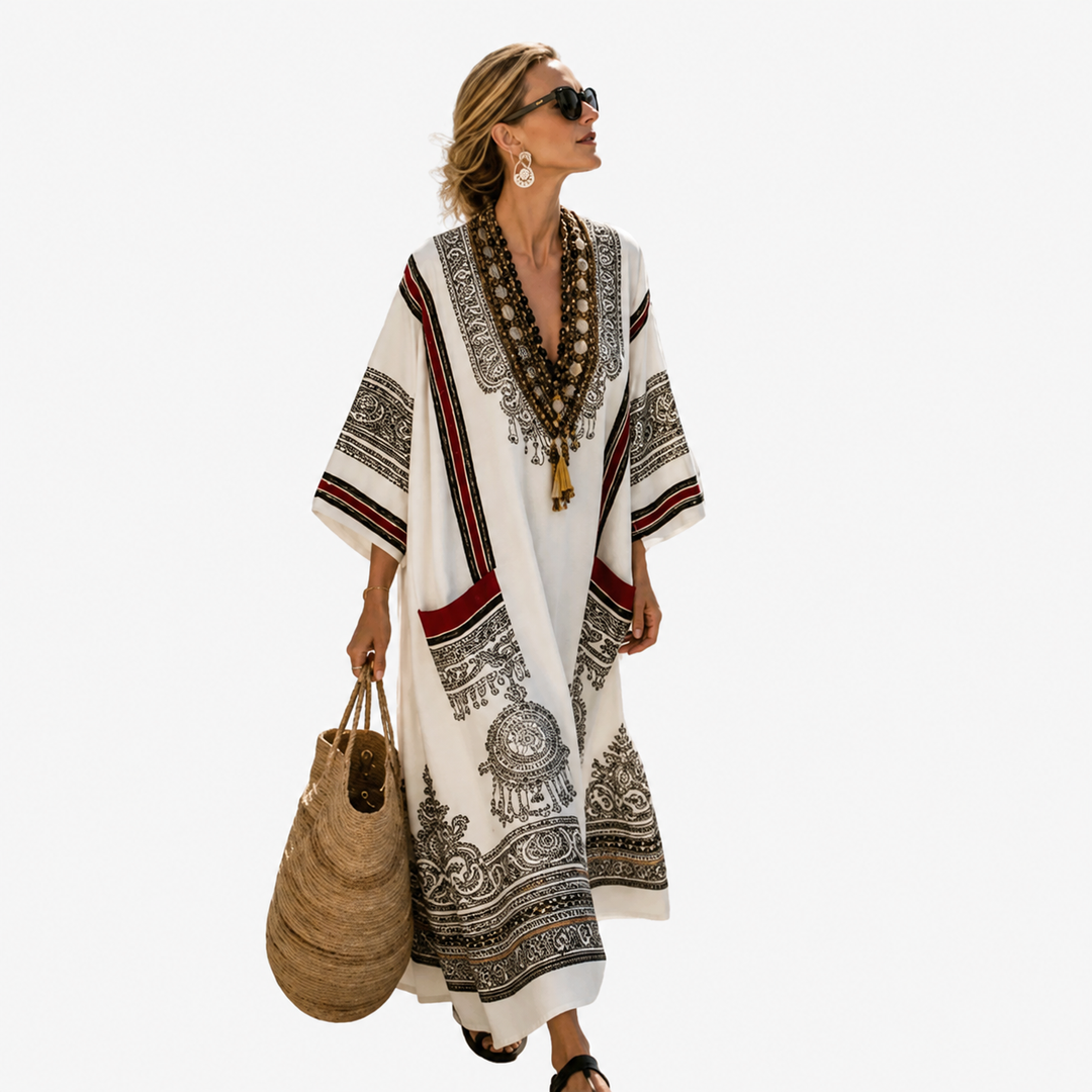 Lorraine | Ornate Bohemian Kaftan