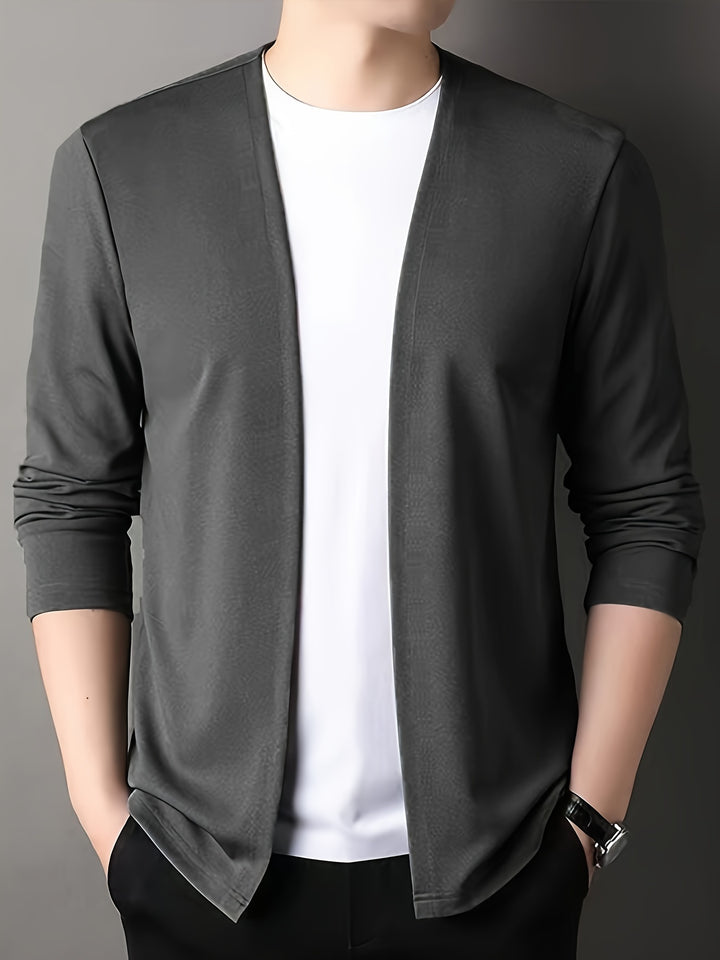 Nathan | Open-Front Lightweight Cardigan