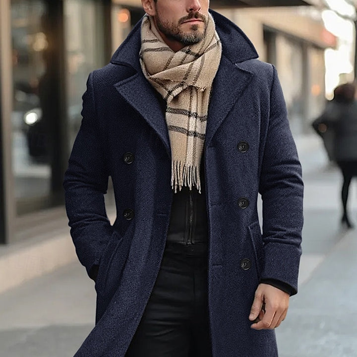 Whitaker | Tailored Double-Breasted Overcoat