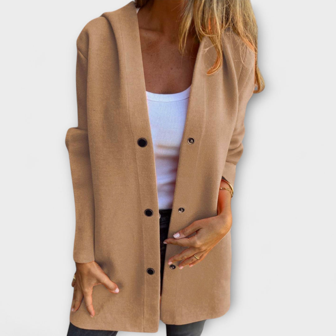 Camryn | Hooded Longline Coat