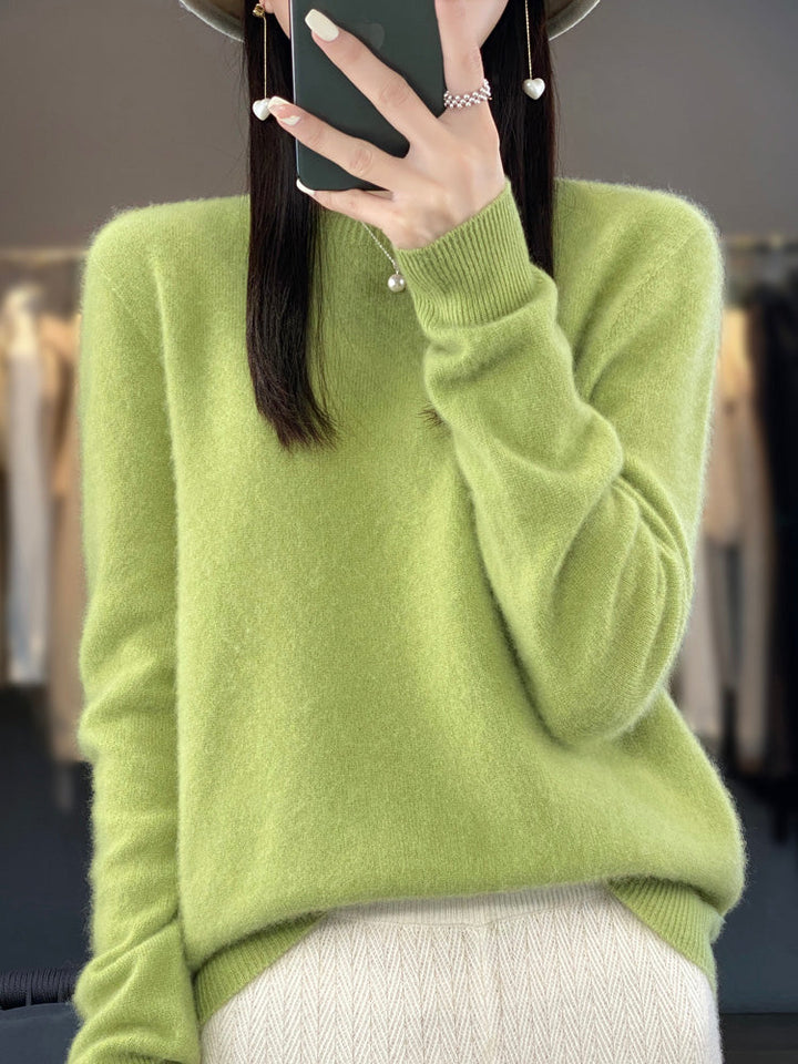 Carolyn | Soft-Knit Round-Neck Jumper