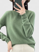 Carolyn | Soft-Knit Round-Neck Jumper