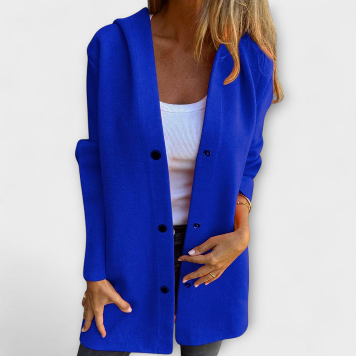 Odile | Relaxed Hooded Longline Jacket